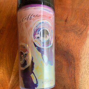 vintage Starbucks thermo serv plastic coffee tumbler mug